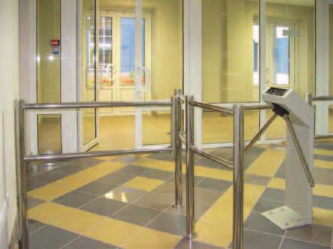 Installation should be performed by a skilled installer only and in strict accordance with the manufacturer s instructions (supplied with the turnstile) and installation drawings.