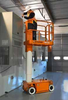 TM12 The original self-propelled telescopic mast lift remains popular the world over for its versatility and durability.