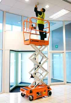 S3006P/S3008P/S3010P Available in three heights, the S3006P, S3008P and S3010P are simple, mini scissor lifts that can be pushed between jobs.