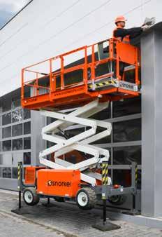 2m roll-out deck extension as standard. SL26SL/SL30SL SPEED LEVEL The SL26SL provides a safe working load of 680kg and a working height of 10m. The 1.72m x 3.