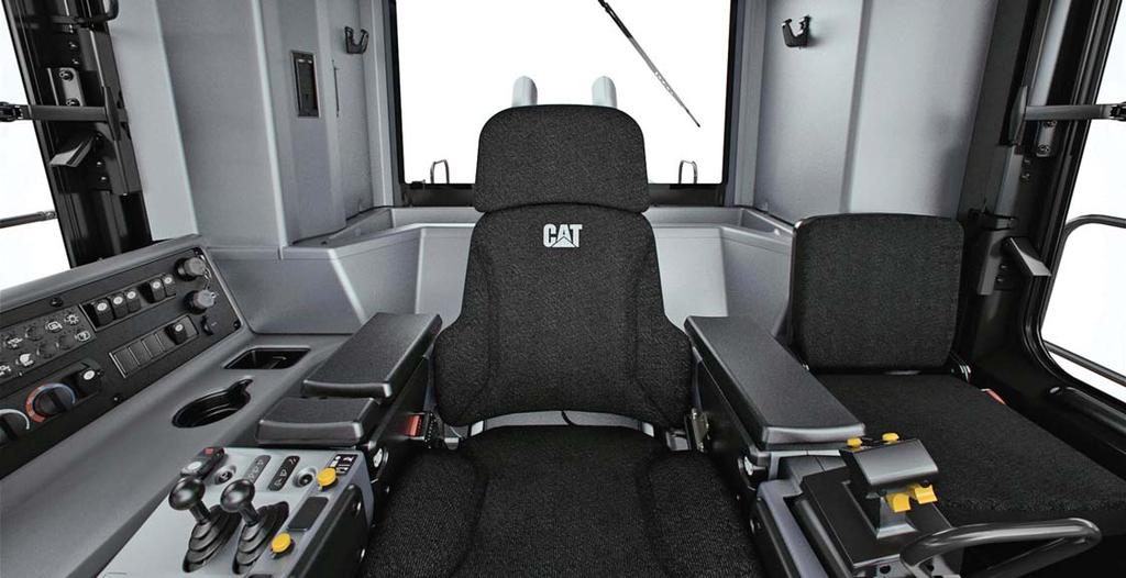 Your operators can work more efficiently and stay comfortable with our customer-inspired cab features. Deluxe Operator Seat Enhance comfort and reduce operator fatigue.