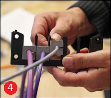 Below is the manufacturer s suggested installation procedure. Loosen the screws of the frame.
