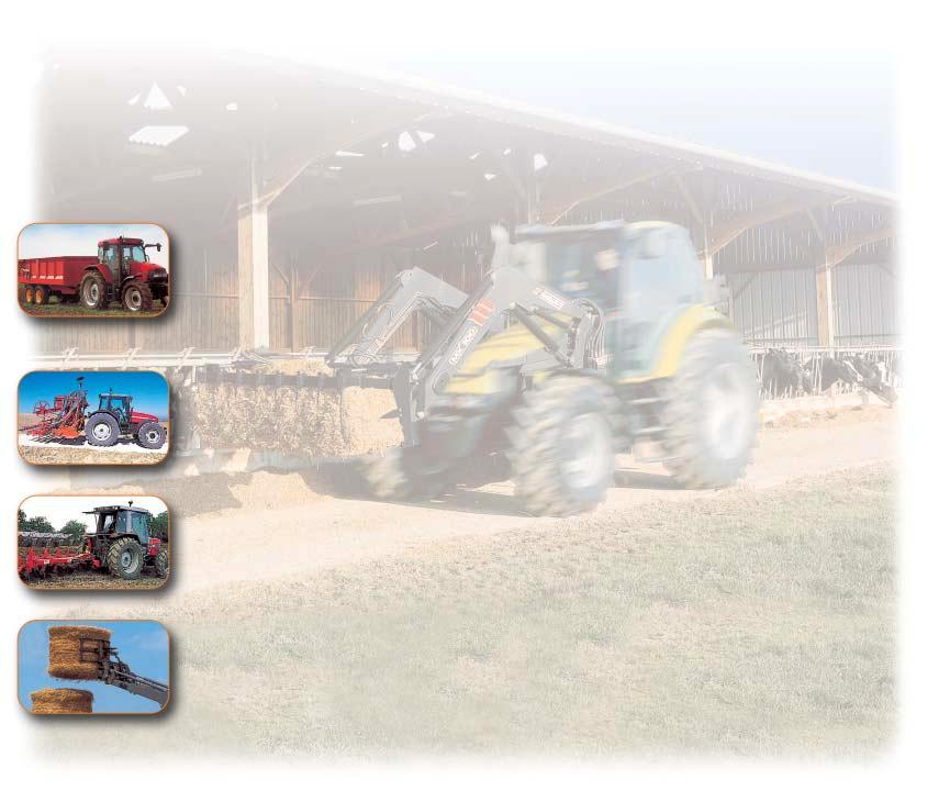 Comparative cycle for a tractor and its accessories in working conditions Day to day, the agricultural, forestry, construction and public works sectors are faced with the fundamental question An