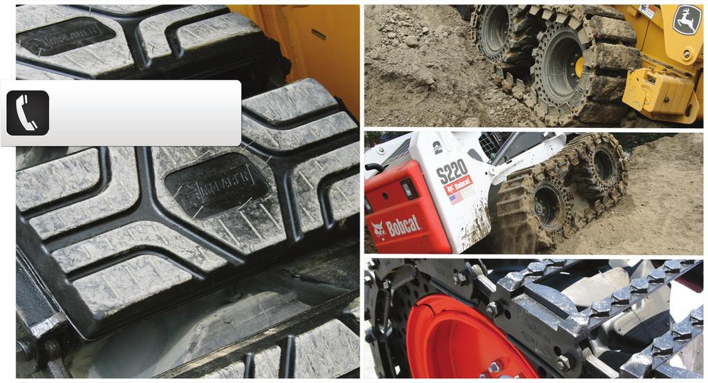 » Easy to install; fully rebuildable, and inexpensive to maintain» Maximum traction on any job»