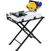 rollers for easier step navigation Wet Tile Saw w/ Stand R330868 $40.