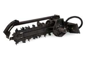 00 6 x 48 Trencher Chain Side shift capable for trenching close to walls Bobcat