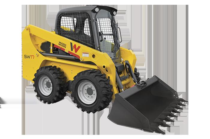 SW17 Skid Steer Loaders SW17 Radial Lift Skid Steer The SW17 offers the power and torque needed for any jobsite.