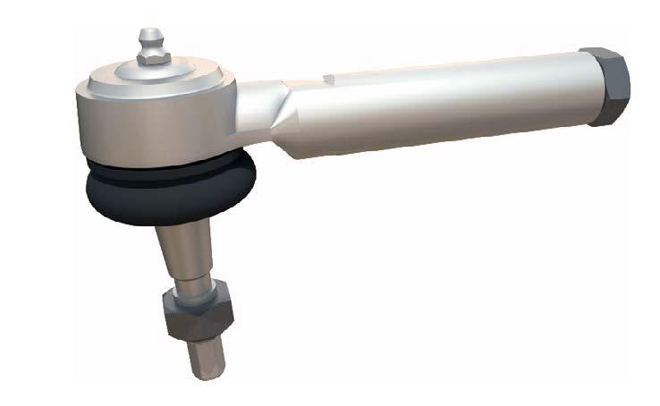 Tie-Rod End Description/Function: Tie Rod ends contain spherical ball and socket joints that allow the tie rod to articulate with the suspension and to pivot when the