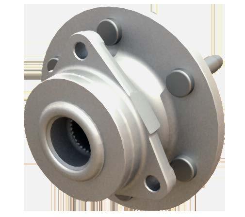Wheel Bearing Description/Function: Wheel bearings allow the wheel to rotate with minimal friction.