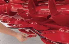 RD 3 rotary disc header Specifications RODUCT SECIFICATIONS MODELS RD193 Compatible Windrower Models WD1903 / WD2303 WD2303 HEADER Hydrostatically driven header with dual hydraulic header drive
