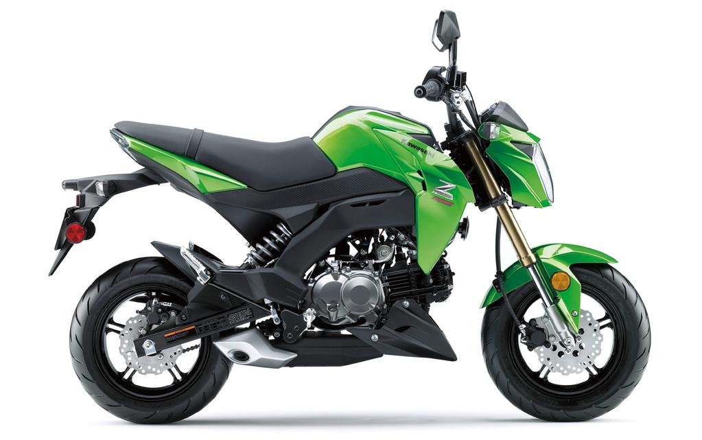 STREETFIGHTER PERFORMANCE Easy & convenient With an overall length of only 1,700 mm and a curb mass of just 101