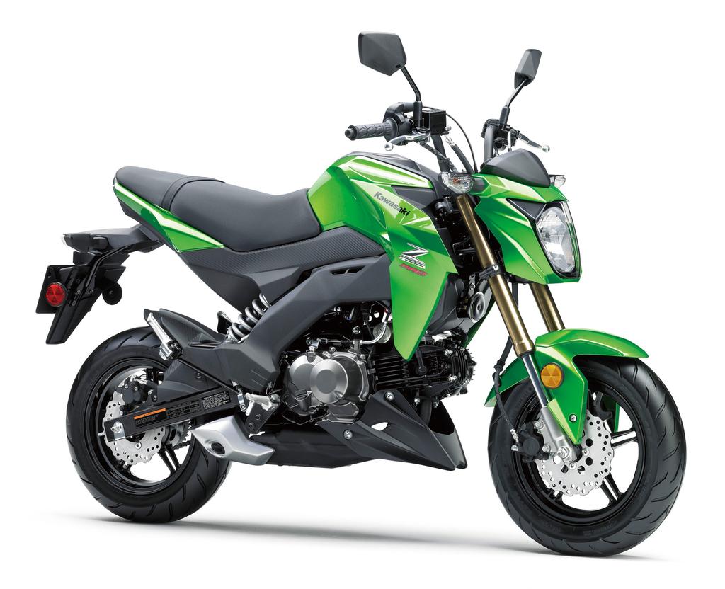 CONCEPT AND ADVANTAGES THE NIMBLEST STREETFIGHTER With its compact and lightweight chassis, the Z125 PRO is Kawasaki s nimblest Streetfighter model to date.