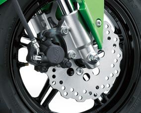 deliver sharp handling Disc brakes front &