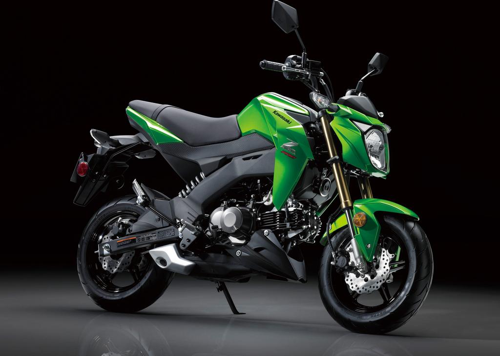 Z STYLE Z STYLE In the Z125 PRO, riders will find both the looks and quality of a much larger bike.
