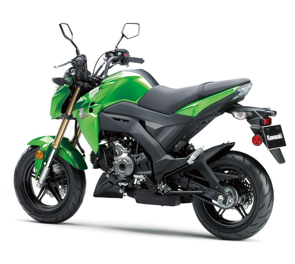 STREETFIGHTER PERFORMANCE STREETFIGHTER PERFORMANCE Whether navigating city traffic or simply riding for fun, the Z125 PRO is sure to satisfy with its sporty engine character and