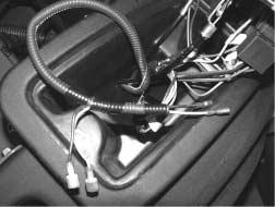 Hour Meter Hole in Console Cavity Choke Cable Plastic Tie (Do Not Attach To Choke or Throttle Cables) Male Terminal on Black Wire Male Terminal on Gray Wire Hour Meter Placement Figure 3 Hour Meter