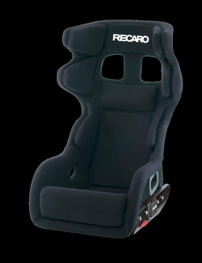 It is the first racing seat in the world to conform to the new FIA 8862-2009 standard for Advanced Racing Seats and comes with fore-aft adjustment thanks to the flexible sidemount.