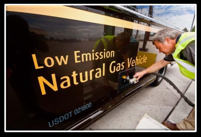 Use: CNG Fueling Time-Fill Fueling Good for centrally-based fleets with consistent schedules CNG is dispensed slowly, often overnight Lower cost investment Fast-Fill Fueling Fueling
