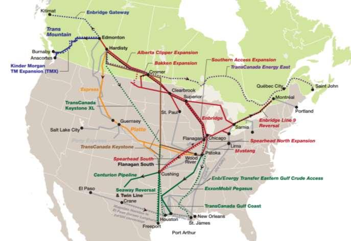 Pipelines and Proposed Projects The majority of this new pipeline capacity, roughly 7.