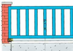 Gate system request form H 55 Our service for you: We will calculate your cantilever gate.