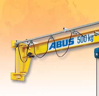 Lifting gear H 61 Wall-mounted jib crane with electric chain hoist Scope of supply Features: With mounting plan. The swivel range depends on the mounting location and type.