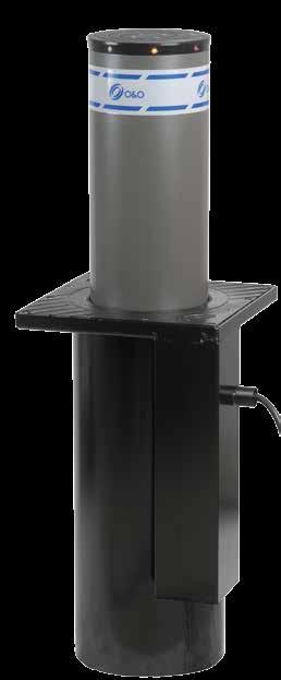 Automatic Bollards Hydraulic Bollard Grizzly For intensive use, tested over 3,000 manoeuvres a day, the hydraulic bollard Grizzly is extremely easy to maintain with the square shaped flange and the