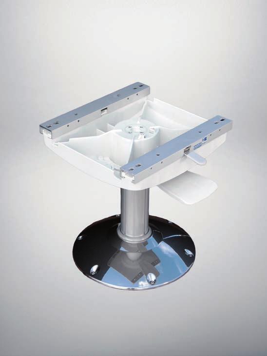 Seat Pedestals - Fixed Height NorSap has created perfect solutions for marine pedestals with a large variety of options to satisfy every boater s needs.
