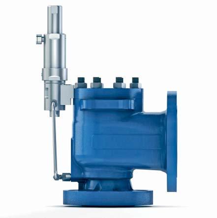 Product Range TYPE 811 LESER Type 811 Pop Action pilot-operated safety valves are non-flowing, which minimizes