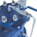 LESER Type 821 Modulate Action pilot-operated safety valves open in proportion to system overpressure to