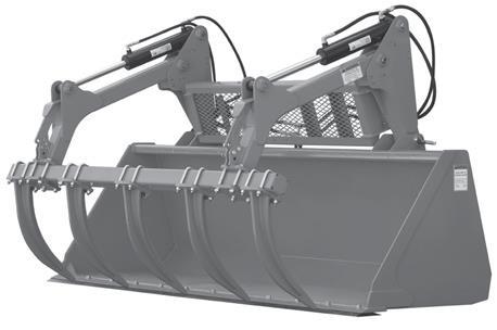 GB25/GBE25 Series Grapple Buckets Closed Height: 57.