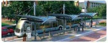Three rapid transit technologies were considered (BRT, LRT and RRT) are described below.