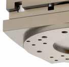 Direct mounting of parallel and centric grippers, no additional adapter plate required. In the fields of assembly automation and machine tool loading.