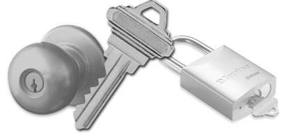 Door Key Compatible Cylinders & Padlocks Same Key Opens Both Use the same key that opens your security doors Improve key