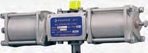 ACTUATORS PNEUMATIC HYDRAULIC CONTROLS BRAND: BIFFI-MORIN The Biffi-Morin Series S pneumatic actuators are constructed of stainless steel, offering high levels of corrosion protection.