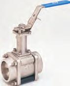 BALL VALVES BLOW-OFF VALVES BRAND: MCF Modular three-piece valve construction accommodates a wide choice of seats, seals, accessories and end pieces for almost every type of manual or automated