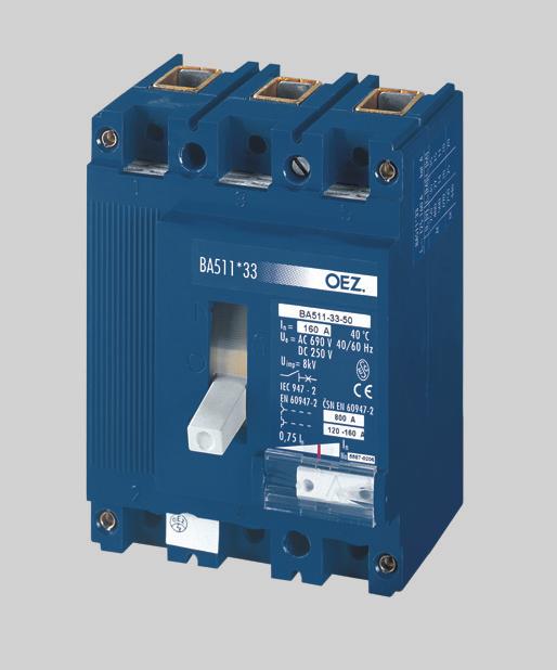 BA511*33 - Commercial information TYPE DESIGNATION SPECIFICATION FOR ORDERING Selection of accessories for circuit breakers and switch-disconnectors FOR TECHNICAL INFORMATION, see page BA511 -