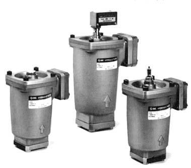 Vertical Suction Filter Series FHIA RoHS These vertical suction filters are designed for installation between the pump and reservoir tank. Their main function is to protect the pump.