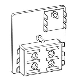 Route ends of main wire harness from battery area, along the inside driver side frame tube, to LH cab tube through a grommet located at the bottom of the battery panel (Figure 17).