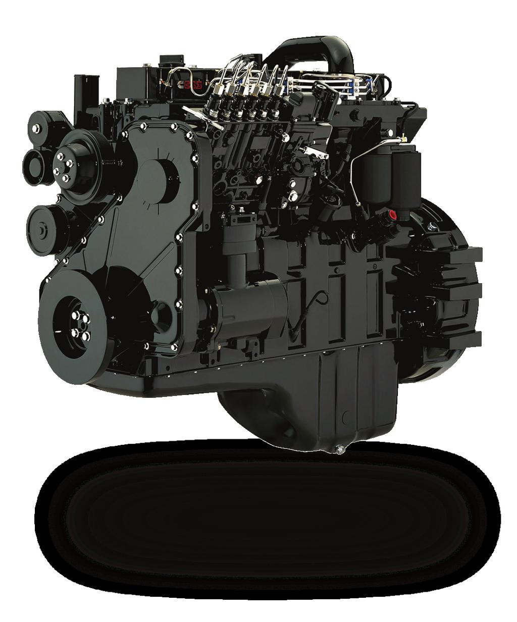 Cummins Engine In-Line Six Cylinder B series This Cummins B series engine with in-cylinder technology maintains a compact, simple and cost-effective design solution.