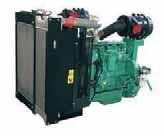 The engine features a 12V electrical system, with CoolPac engine, mounted heavy duty air filter and 50 degrees Celsius radiator as standard. B-Series 40-170 kva 50 Hz / 30-135 kwe 60 Hz 3.3/3.9/5.