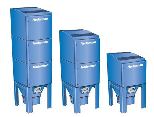 Modular dust collector with integrated pre-separator FilterMax F is a complete filter solution for the entire workshop.