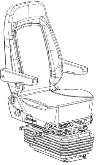 BOSTROM WIDE RIDE II SEAT SWIVEL OPERATION WARNING THE SWIVEL FEATURE OF THIS SEAT IS INTENDED SOLELY FOR OPERATION WHEN THE VEHICLE IS NOT IN MOTION.