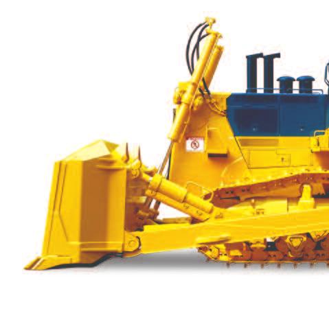 C RAWLER WALK-AROUND D OZER Komatsu-integrated design for the best value, reliability, and versatility. Hydraulics, power train, frame, and all other major components are engineered by Komatsu.