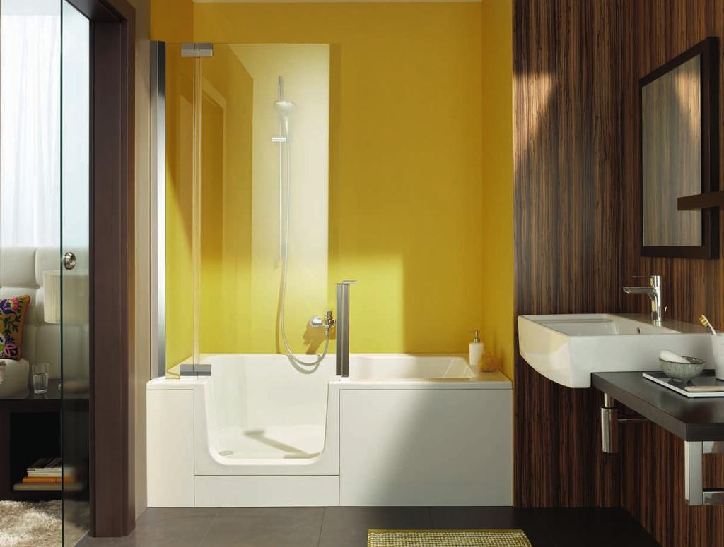 FOR COMPACT BATHROOMS BIG IN A SMALL SPACE. Do you not have a large bathroom?