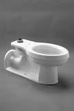 FLUSH VALVE TOILETS PRODUCT NO. DESCRIPTION 1.1 gpf or Greater, Elongated, Wall Hung Flush Valve Toilet Z5615-BWL 1-1/2" Top Spud. Vitreous china, 1.1 gpf [4.