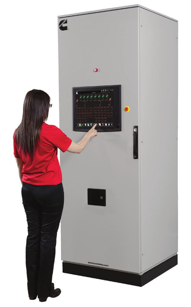 The integration of all control functions including voltage regulation, governing and paralleling into a single control system provides enhanced reliability and performance compared to conventional