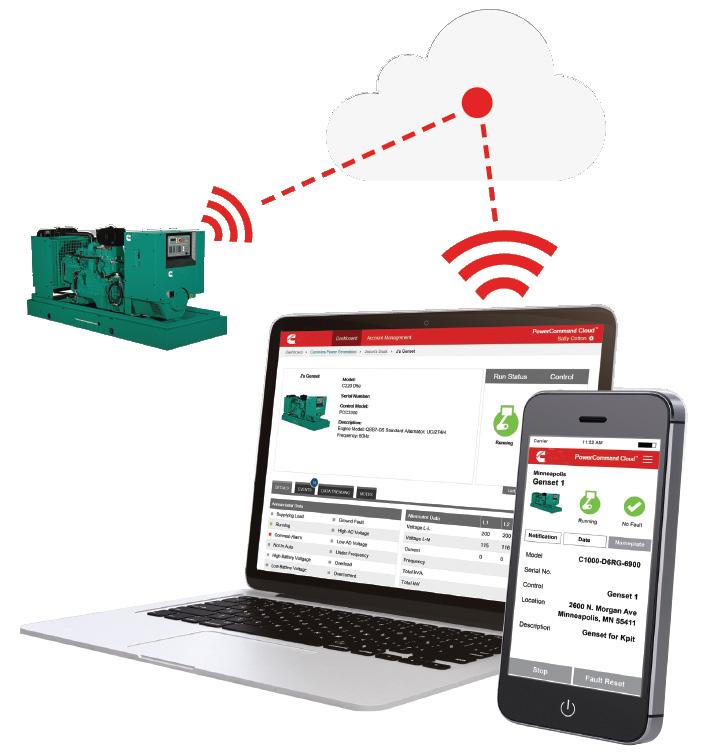 Remote Monitoring Minimize Downtime and Maximize Power System Performance PowerCommand remote monitoring equipment provides a convenient means of remotely monitoring and controlling generator sets,