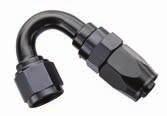 With this style of hose end, reusing it is a breeze. There is no sliver of cut hose to remove before reinstalling the hose end on a new piece of hose. Use with black nylon race hose on pg.