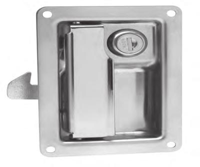 paddle latches No. 3-4201 No. 3-4201 Patented Designed for use on pickup truck toolboxes and access doors.