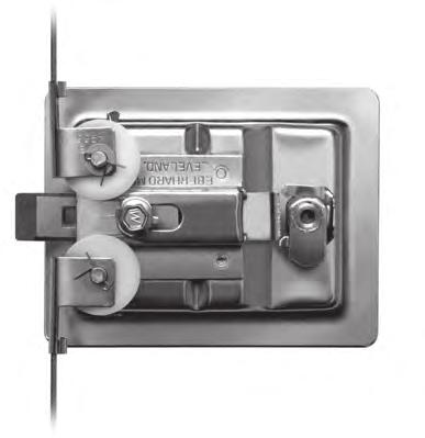 paddle latches No. 6-4968-51 Two-point latch with long-angle bolt, six mounting holes, key-locking. request quote No. 4968-P9 3-point cable control slam-action system. Key-Locking. No. 4969-P9 Non-Key-Locking.
